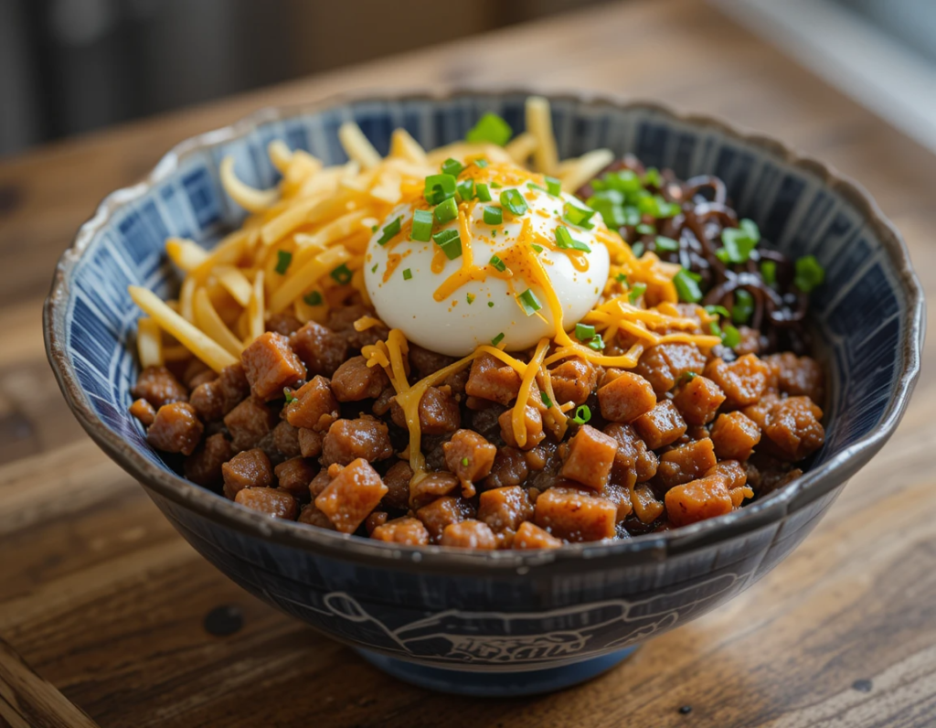 Korean Ground Beef Bowl