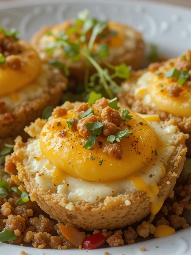 Baked Cottage Cheese Eggs