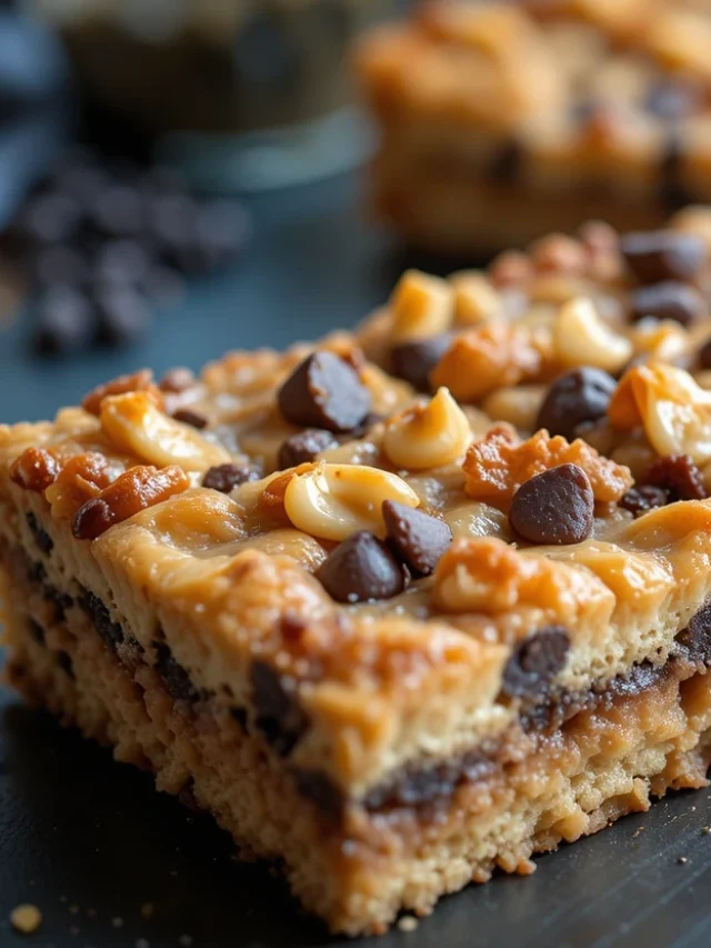 Peanut Butter Chocolate Chip Bars