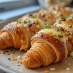 ham and cheese croissant bake