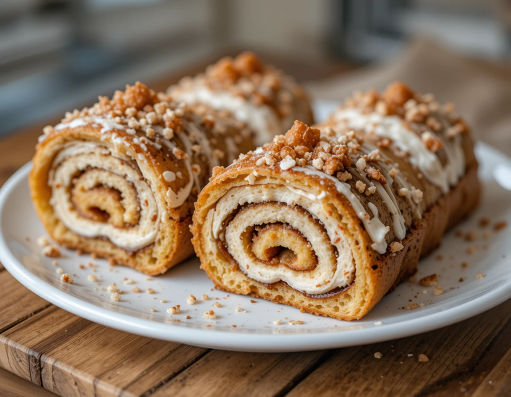 cinnamon roll french toast roll ups