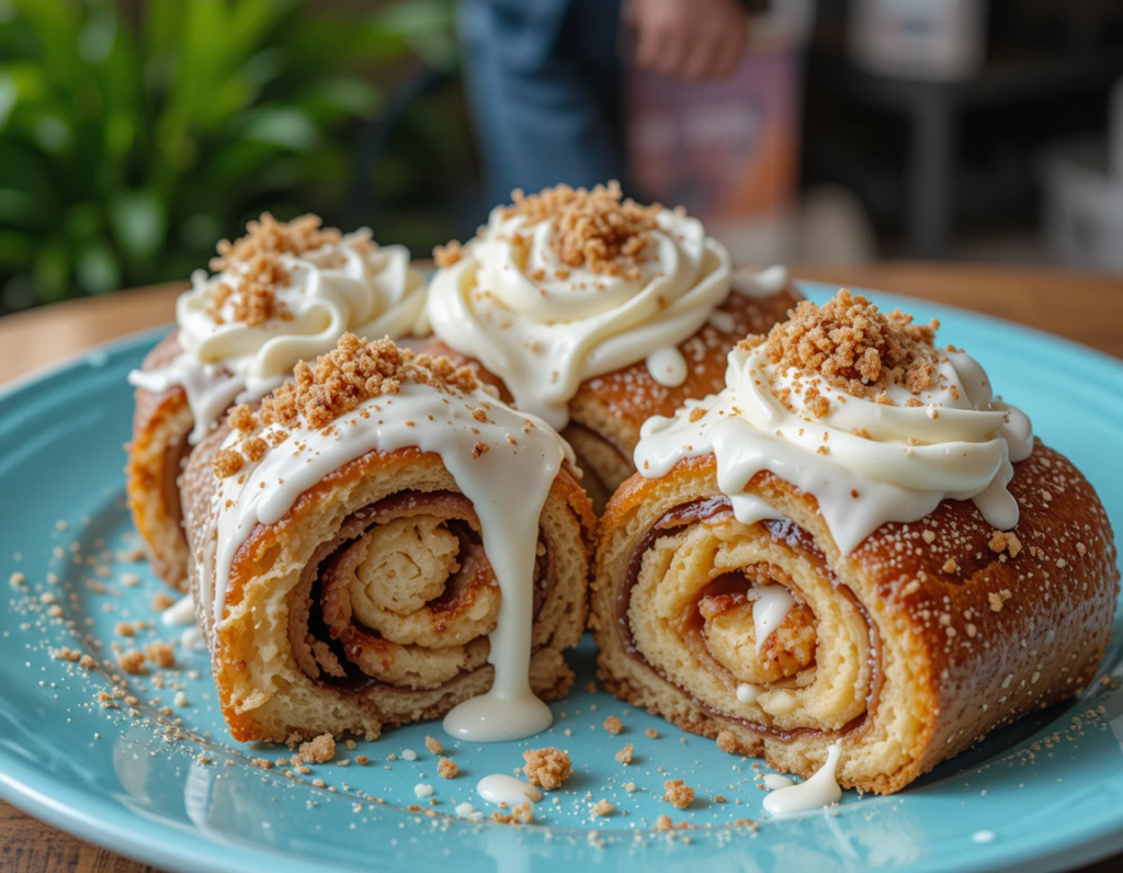 cinnamon roll french toast roll ups