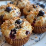 cottage cheese blueberry muffins