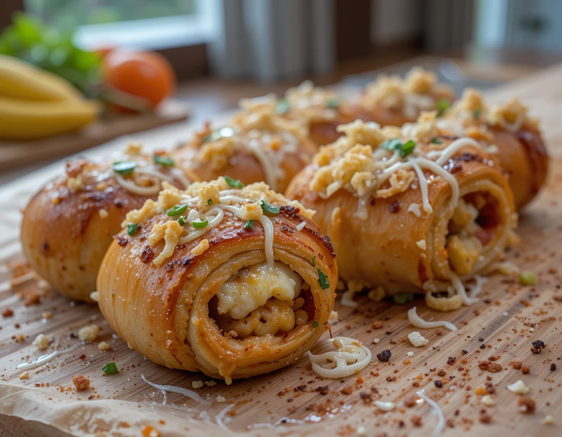 breakfast pizza rolls