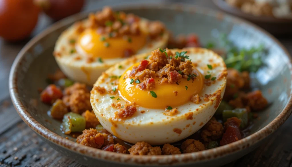 Baked Cottage Cheese Eggs