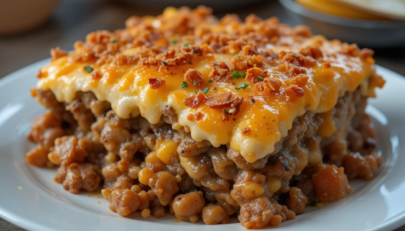 Amish Hamburger Steak Bake