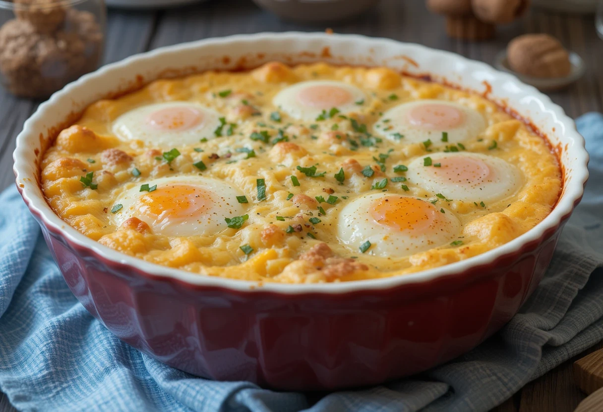 cottage cheese egg bake