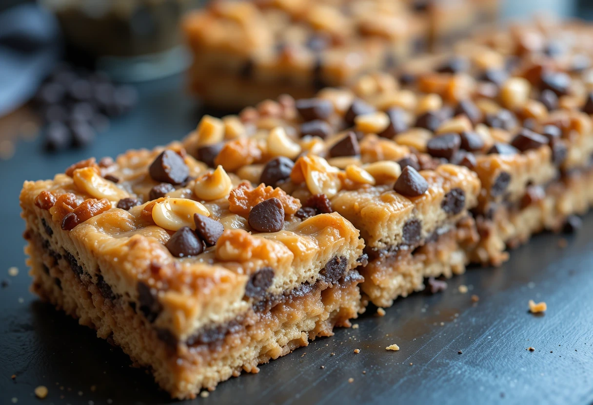 Peanut Butter Chocolate Chip Bars