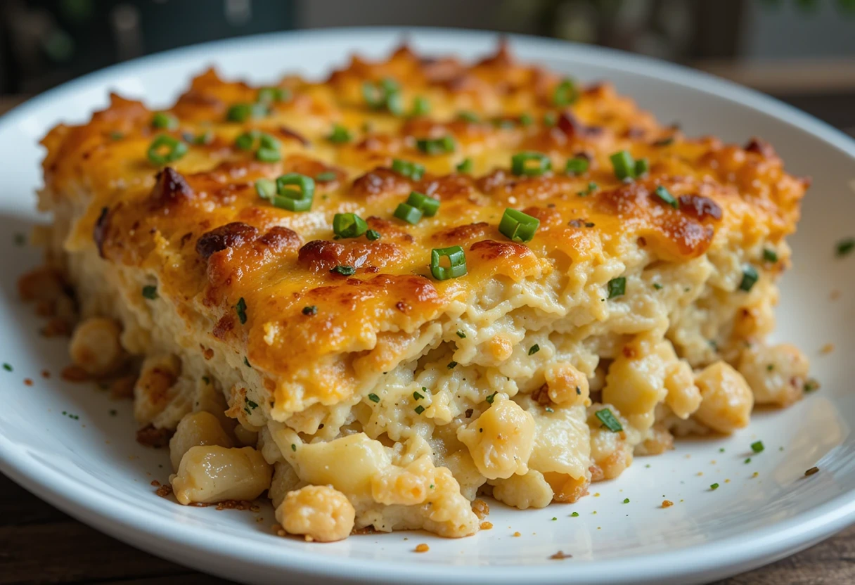 Easy Chicken Potato Casserole Recipe