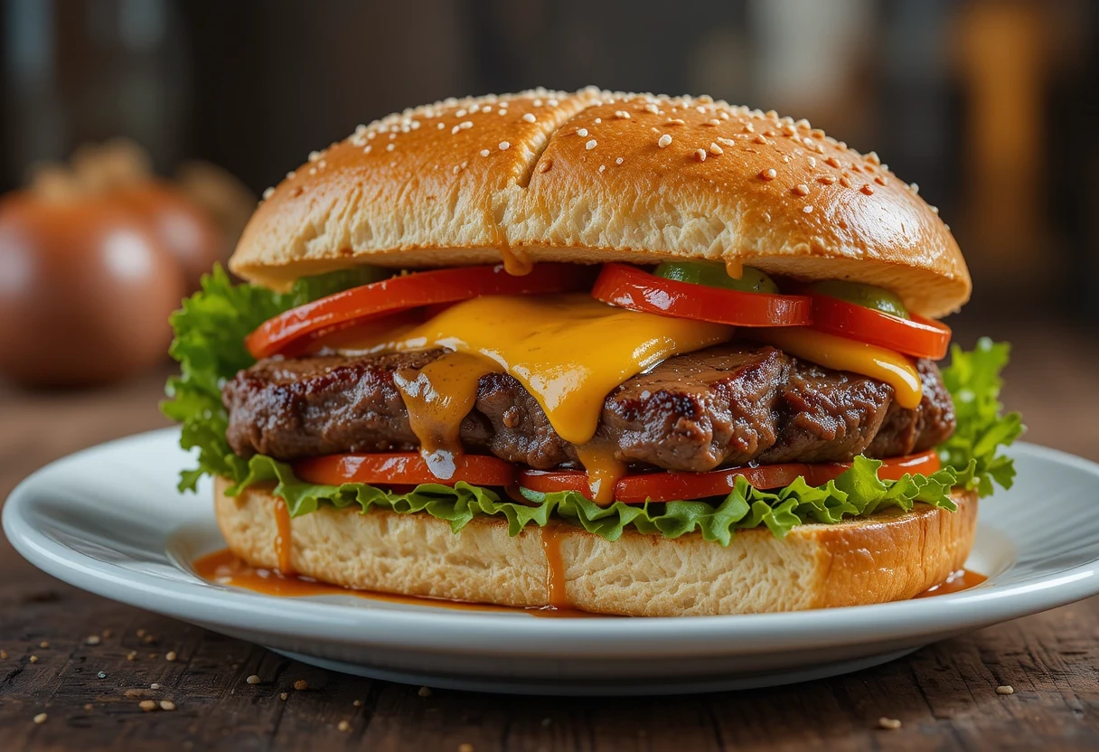 Steak Bomb Sandwich