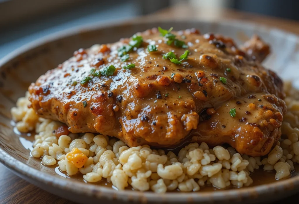 Texas roadhouse smothered chicken