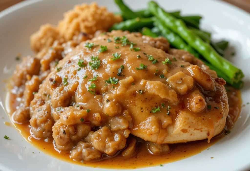 Texas roadhouse smothered chicken