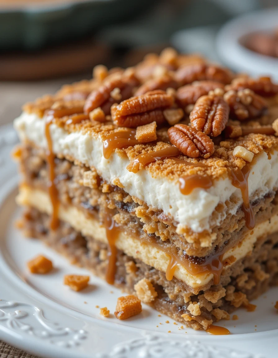 Pecan Pie Lasagna