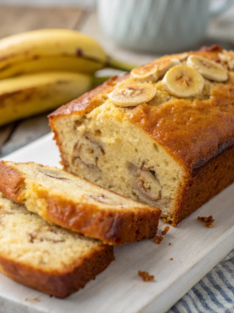 Moist Buttermilk Banana Bread