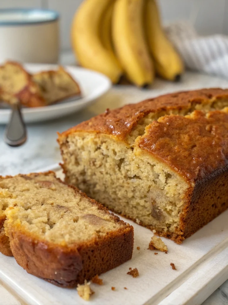 Moist Buttermilk Banana Bread