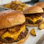 Baked Potato Smash Burgers