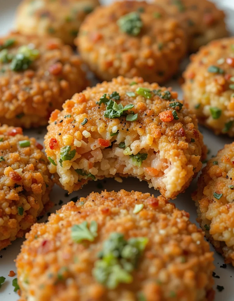 Crispy Salmon Croquettes