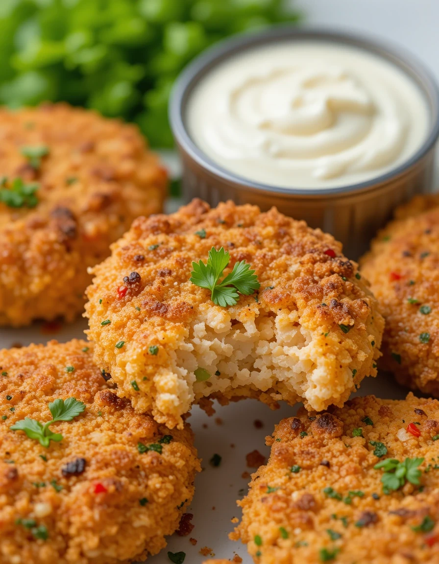 Crispy Salmon Croquettes